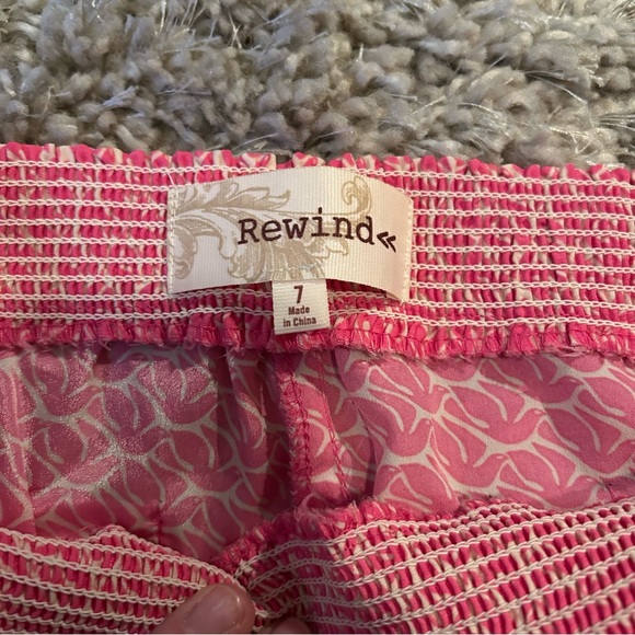 Pink Patterned Shorts - Picture 6 of 8